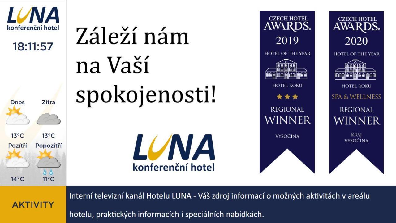 Hotel Resort Luna Ledeč nad Sázavou Exterior foto